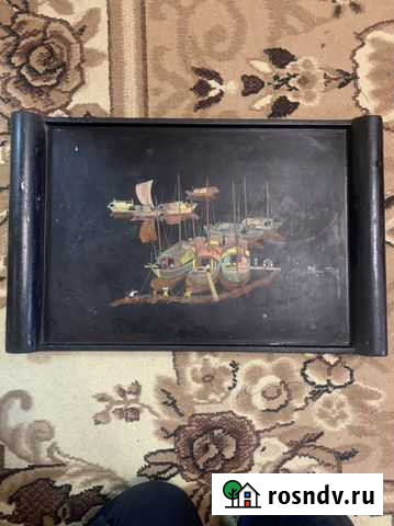 Поднос старинный (вьетнамский ) Брянск - изображение 1