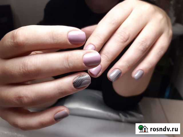 Маникюр и окрашивание бровей Чита - изображение 1