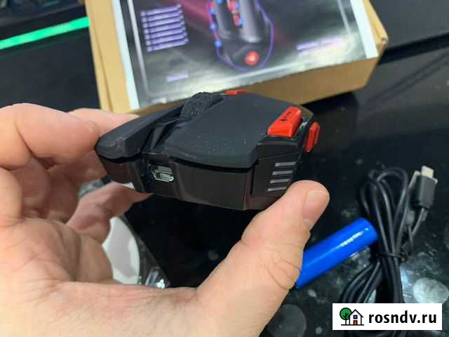 Игровая беспроводная мышь hysj t88 Химки - изображение 1