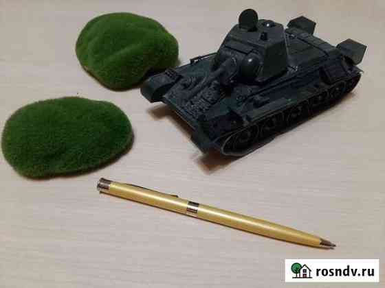 Модель 1\35 Танк Т-34 + экипаж + диорама + декали Владивосток