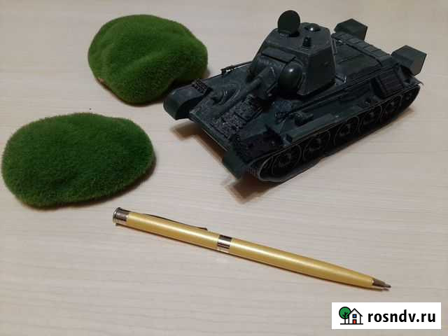 Модель 1\35 Танк Т-34 + экипаж + диорама + декали Владивосток - изображение 1