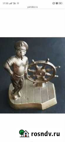 Статуэтка капитан у штурвал Кемерово - изображение 1