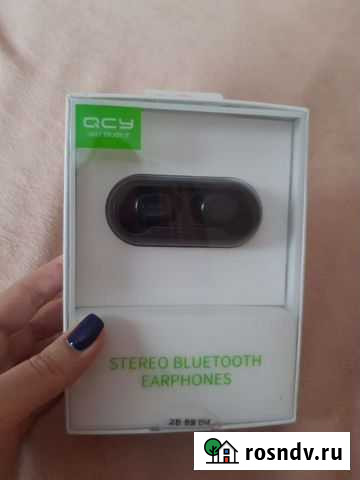 Наушники QCY-T1 Хабаровск - изображение 1