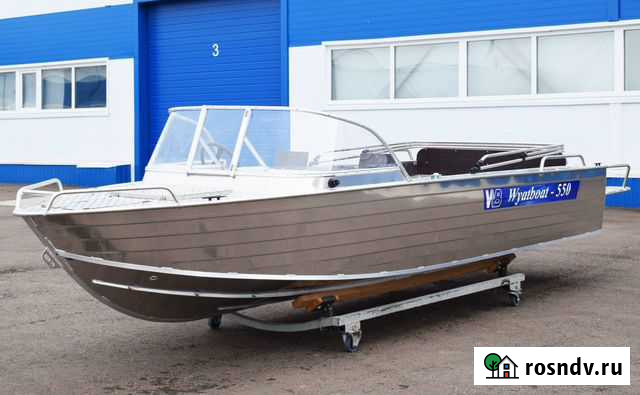 Моторная лодка алюминиевая Wyatboat 550 Pro новая Якутск - изображение 1