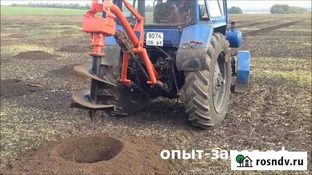 Тракто мтз ямобур бур установка шпал Бачи-Юрт - изображение 1