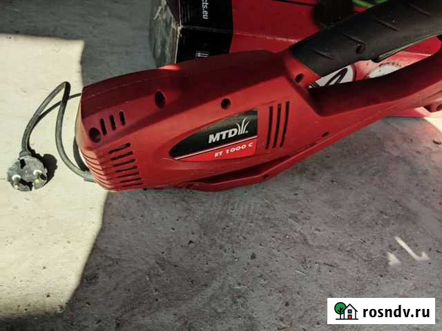 Электрический триммер MTD ET1000C Рязань - изображение 1
