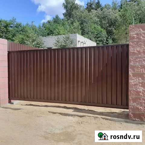 Ворота откатные Киржач - изображение 1