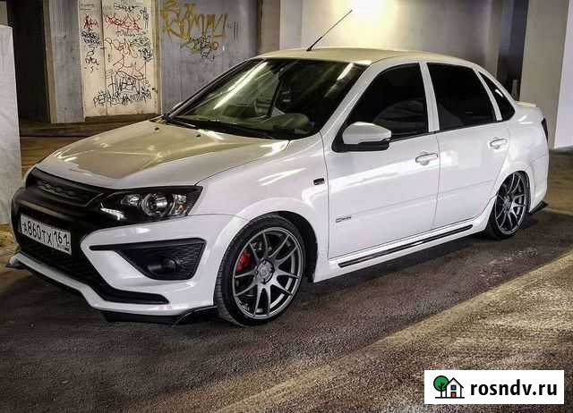 Передний бампер Калина 2 спорт Грозный - изображение 1