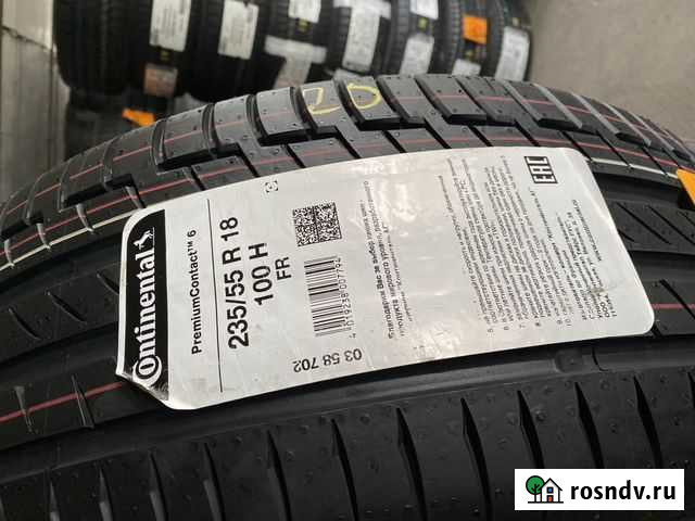 Continental PrContact 6S 235/55 R18 Москва - изображение 1