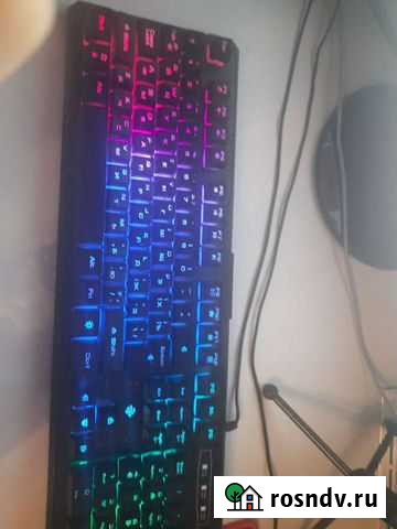 Игровая клавиатура мембранная dexp 1100 Ростов-на-Дону - изображение 1