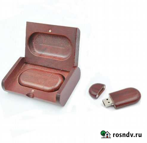 USB-Флешка в шкатулке из дерева Хабаровск - изображение 1