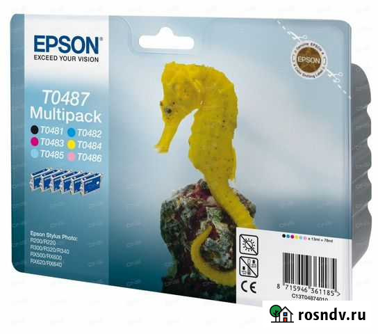 Картриджи для принтера epson R200 - R640 Ижевск - изображение 1