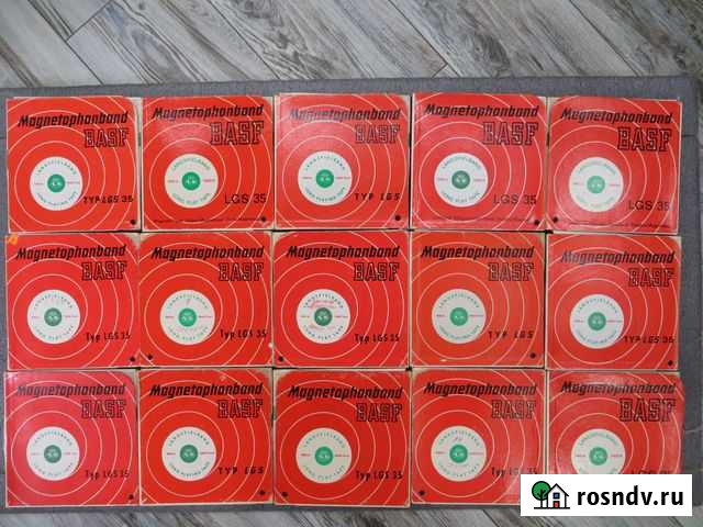 Basf. Катушка-бобина №18, магнитная лента 550м Котовск - изображение 1