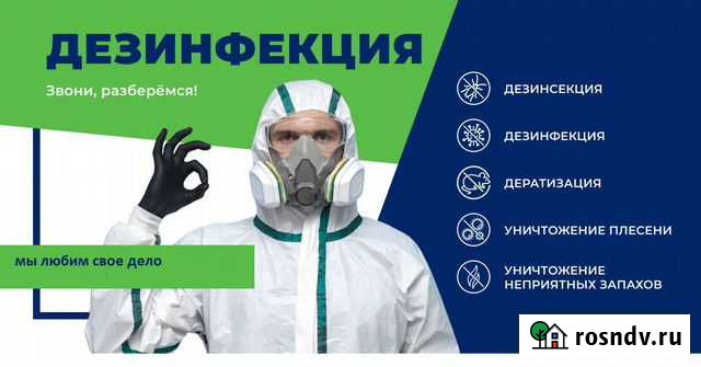Дезинсекция, дезинфекция, дератизация Нижнекамск - изображение 1