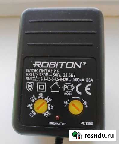 Блок питания Робитон регулируемый Тюмень - изображение 1