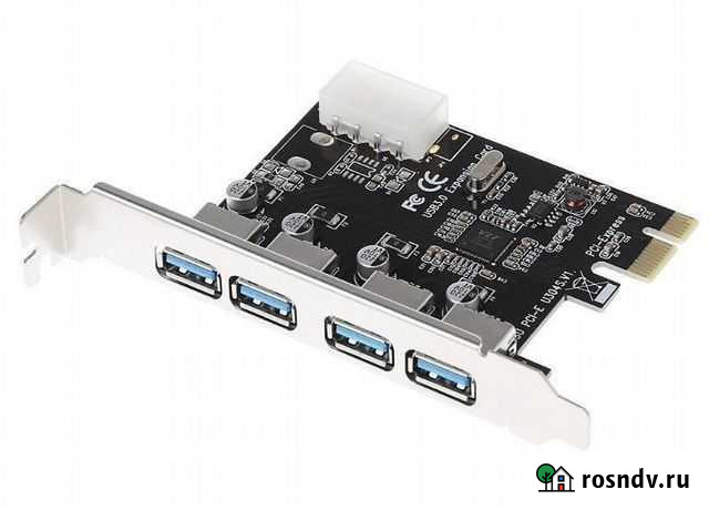 Контроллер PCI-E: USB 3.0 * 4 порта, SATA 3.0 * 2 Челябинск - изображение 1
