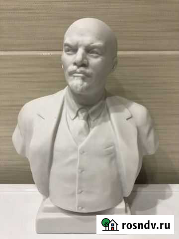 Бюст Ленина. Фарфор. Бисквит. лфз Белгород - изображение 1
