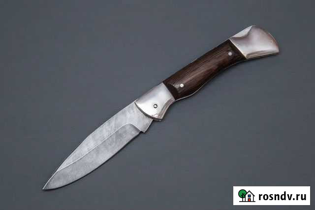 Складной нож Снайпер из дамасской стали Саратов - изображение 1