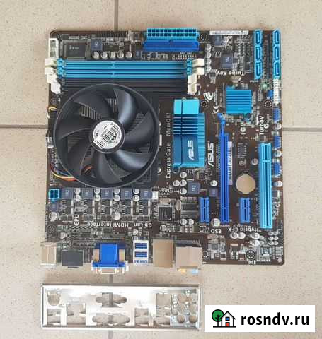 Материнская плата asus M4A88T-M + процессор X2-220 Омск - изображение 1