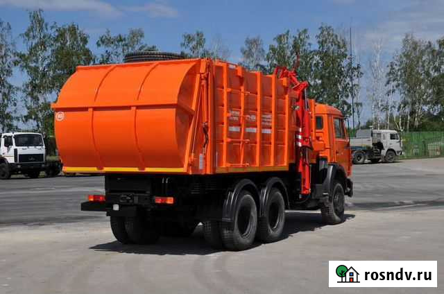 Мусоровоз мк-4552-08 на шасси камаз-65115 Москва - изображение 1