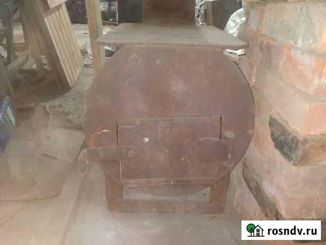 Печка буржуйка толстая с трубой Томск - изображение 1