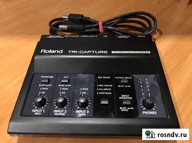 Roland UA-33 Tri-Capture внешний аудиоинтерфейс Казань - изображение 1