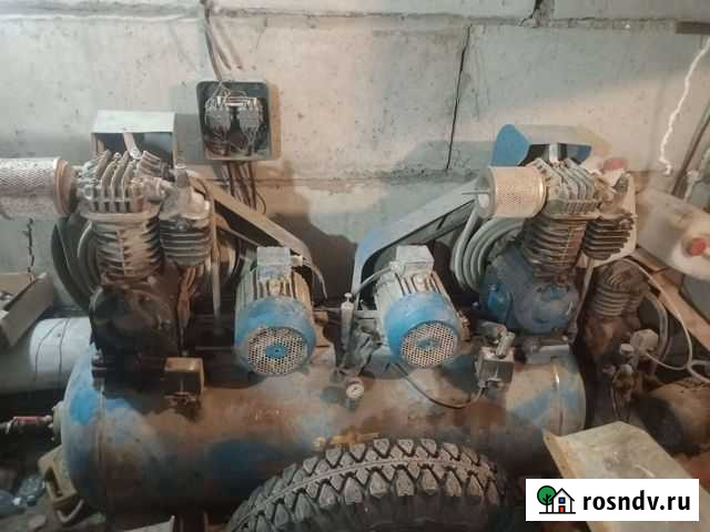 Компрессор воздушный поршневой бу3500л/м Бийск - изображение 1