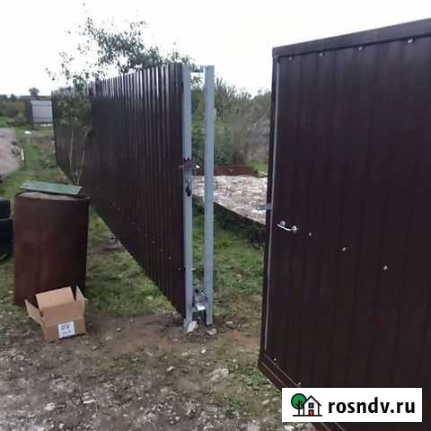 Установка Заборов Ворота Калитки навесы Калининград - изображение 1