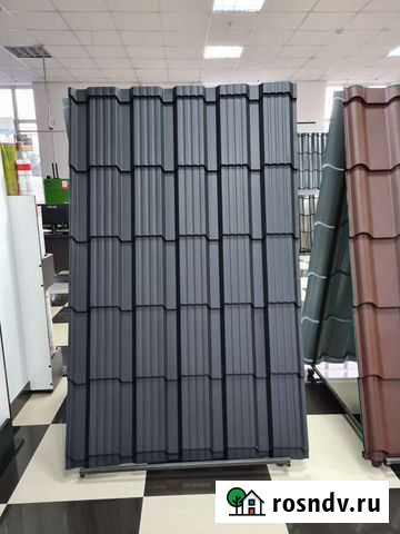 Металлочерепица касскад, стально нубук.Гарантия 40 Махачкала - изображение 1