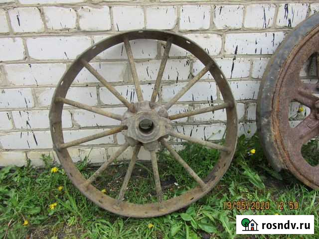 Продам колесо от старой техники Рославль - изображение 1