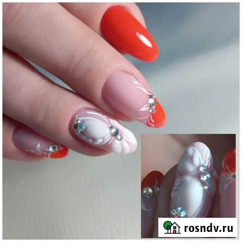 Наращивание ногтей гель полигель. шеллак Барнаул - изображение 1