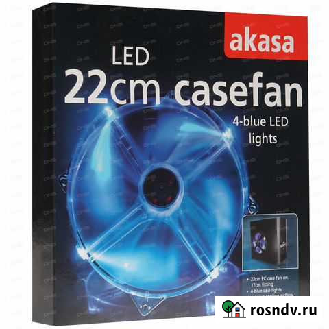 Вентилятор для корпуса Akasa (AK-FN066-CB) Чита - изображение 1