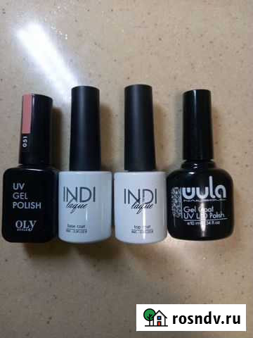 Гель-лак/топ/база Новое Девяткино - изображение 1