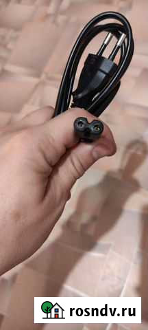 Сетевой кабель питания 2-pin длиной 1.5 м Тула - изображение 1