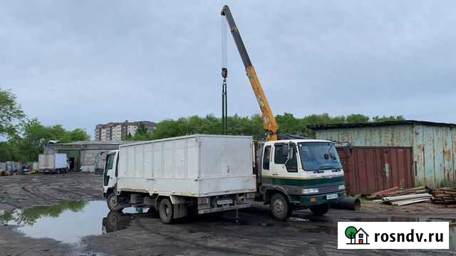 Грузоперевозки манипулятор. Воровайка, будка, борт Благовещенск - изображение 1
