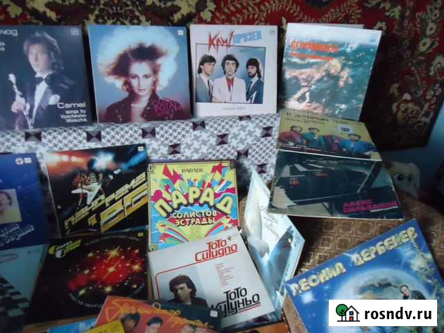 Виниловые пластинки Белогорск - изображение 1