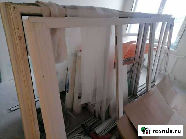 Балконная рама со створкой Rehau 288х148 Тольятти - изображение 1