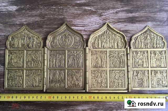 Cкладень Двунадесятые праздники -четырехстворчаты Тюмень - изображение 1