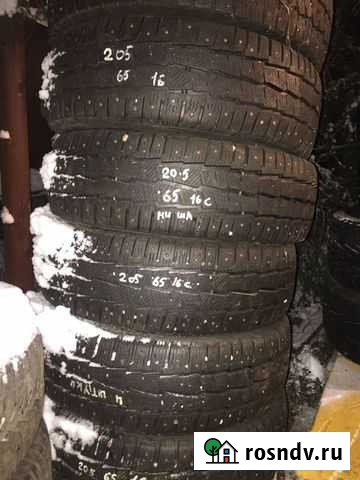 205/65/R16c зимние шипованные мишелен Мурманск - изображение 1