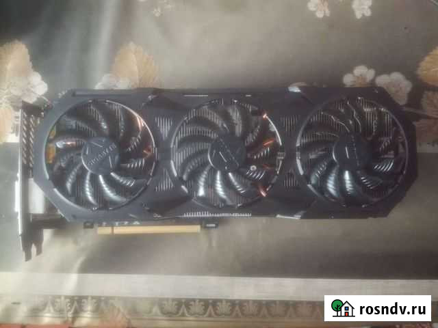 Видеокарта Gigabyte gtx 1060 6gb WindForce G1 Gami Омск - изображение 1