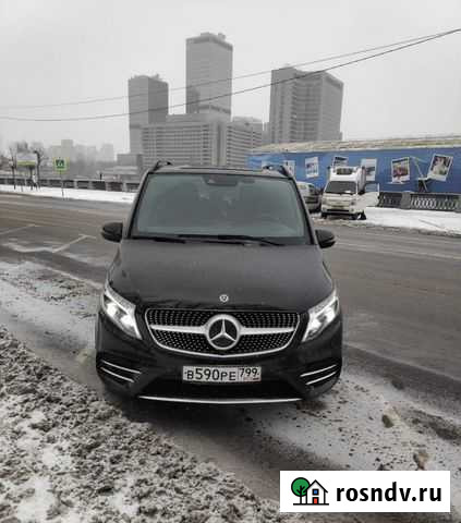Аренда микроавтобуса с водителем mercedes v class Москва - изображение 1