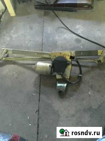 Трапеция стеклоочистителя, мотор Пугачев - изображение 1