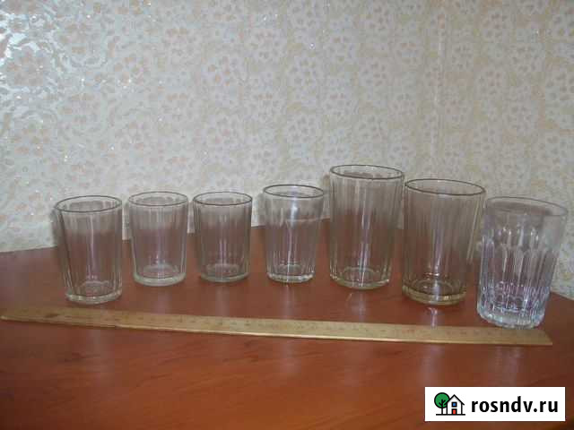 Стаканы, стопки граненые СССР от Рязань - изображение 1