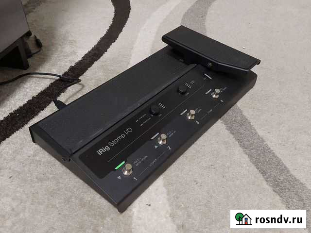 Звуковая карта/контроллер iRig Stomp I/O Тихвин - изображение 1