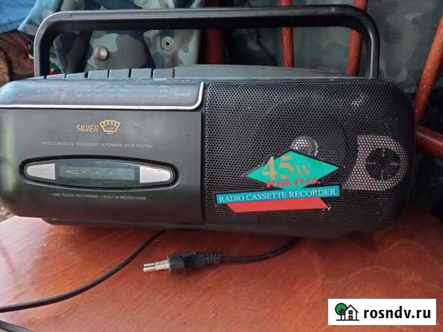 Переносной магнитофон с приемником (Япония) Липецк - изображение 1