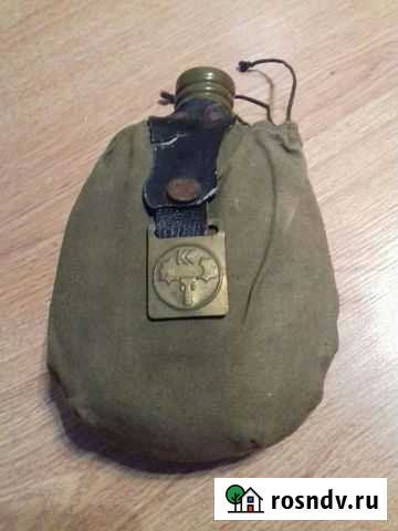 Фляжка армейская СССР Южно-Сахалинск - изображение 1