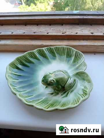 Статуэтка-Пепельница лягушка конаково Коломна - изображение 1