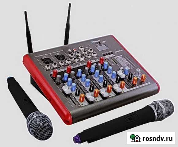 Микшерный пульт эстрадная станция AV6-USBi+рад.мкр Коломна - изображение 1