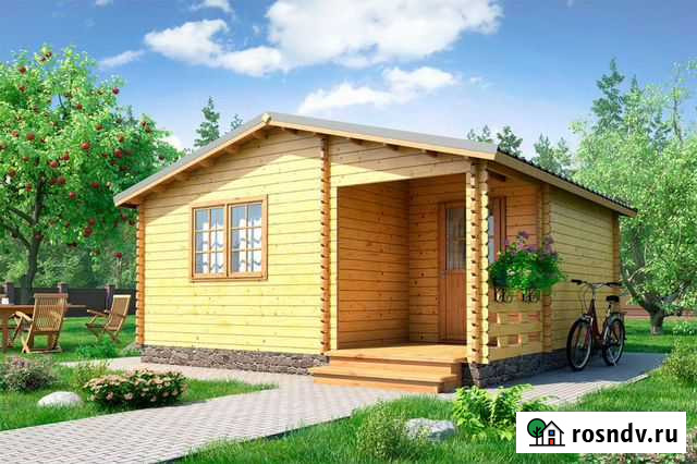 Садовый домик 5,2х5,2 метра из минибруса Иваново - изображение 1