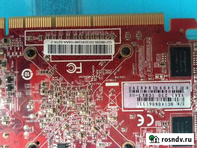 Видеокарта AMD Radeon R5 230 Красноярск - изображение 1